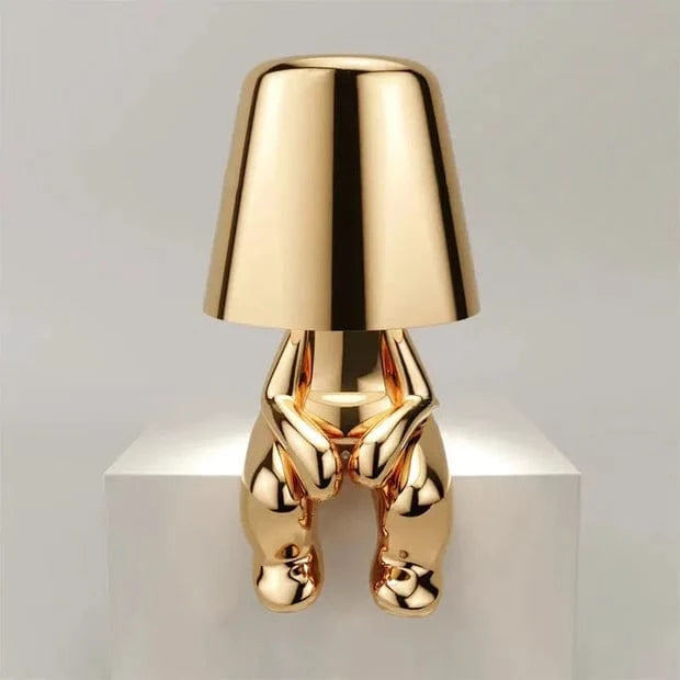 Touch Control Desk Lamp with Night Light Gold / D Norenza