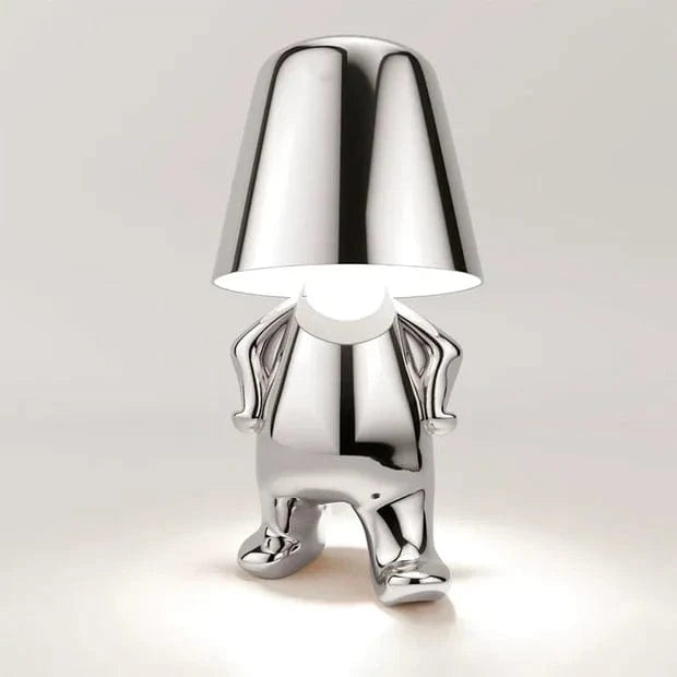 Touch Control Desk Lamp with Night Light Silver / B Norenza