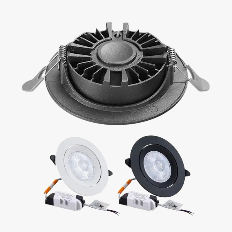 Premium COB LED Recessed Round Downlights for Home Interiors