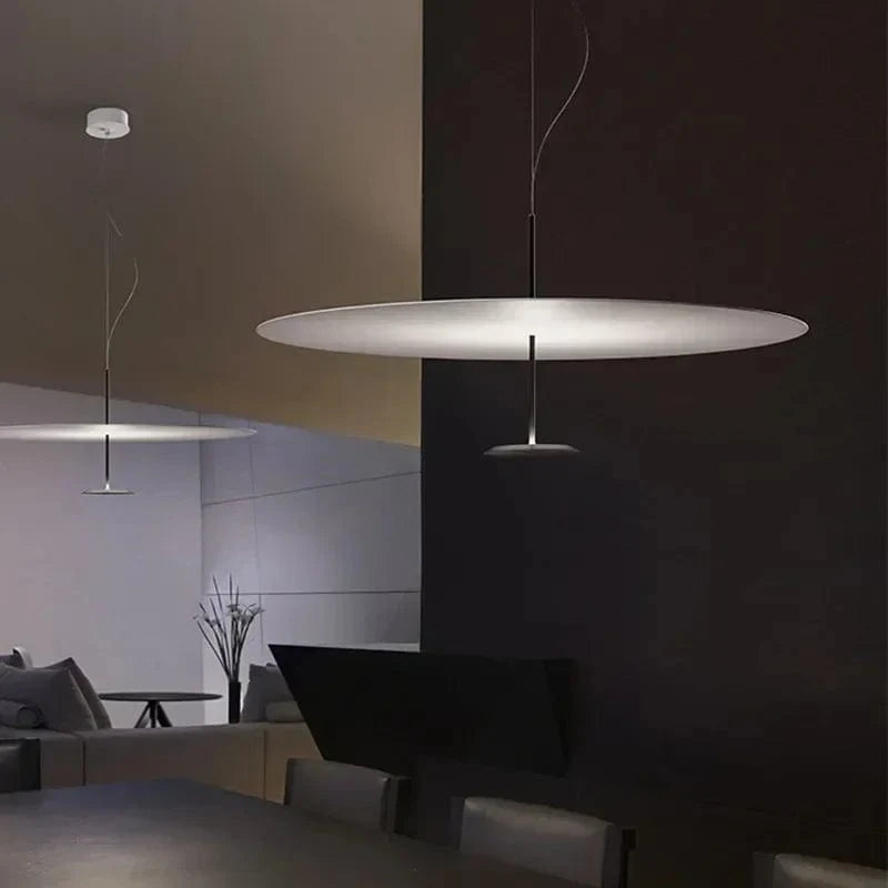 Ultra-Slim Minimalist Suspension Light Fixture for Indoor Use Norenza