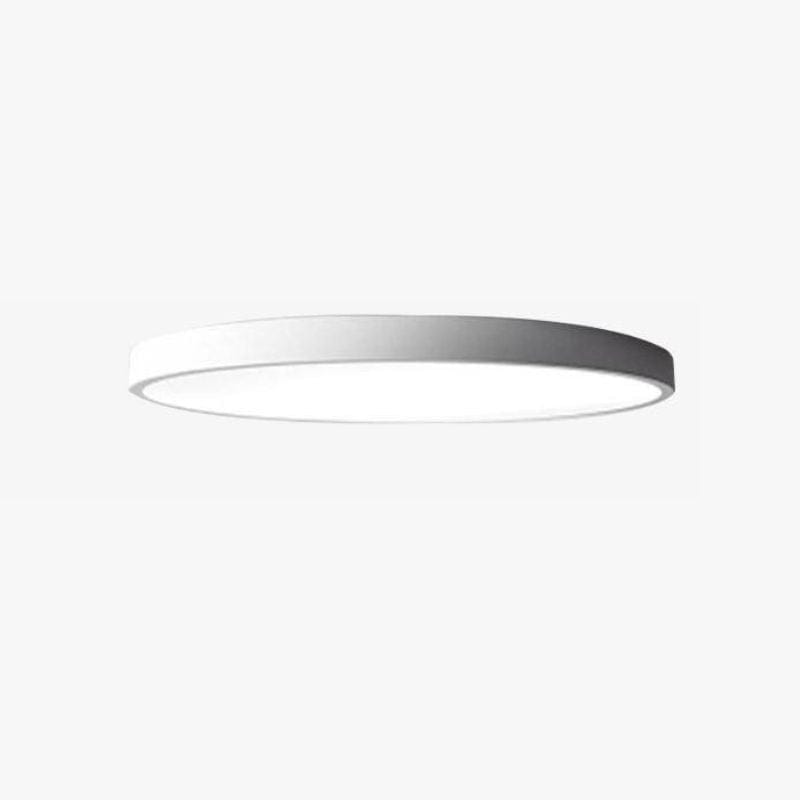 Ultra-Thin Round LED Ceiling Light – Modern Flat Design White / 16" (40 cm) Norenza