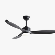 Modern LED Ceiling Fan with Remote Control and Light