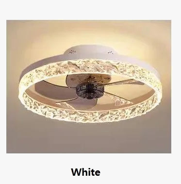 Quiet Decorative Ceiling Fan with Remote Control and Light