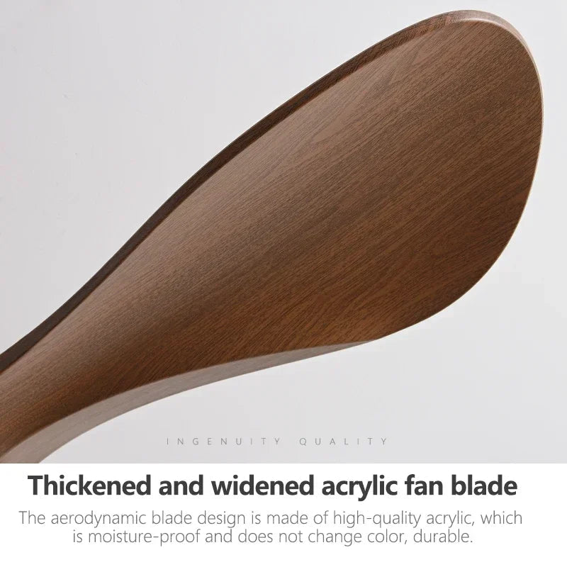 Modern Ceiling Fan with Light and Silent Strong Winds