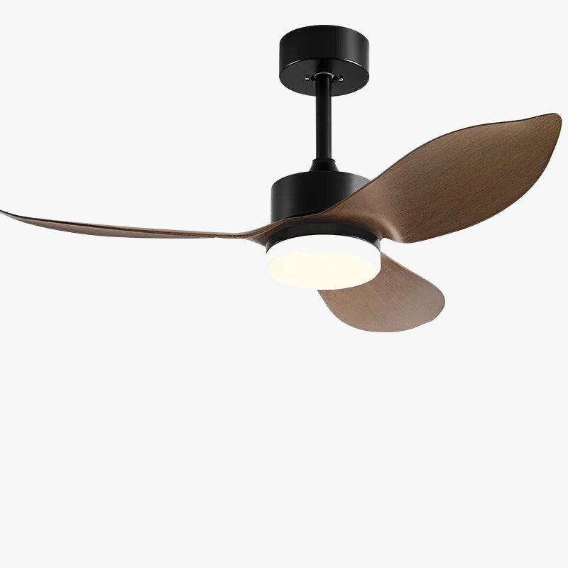 Modern Ceiling Fan with Remote Control and Integrated Lights