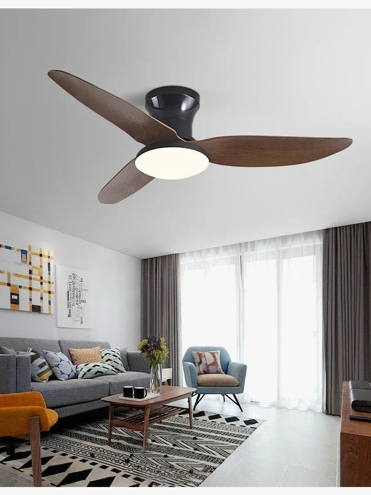 Modern Ceiling Fans with DC Motor and Remote Control