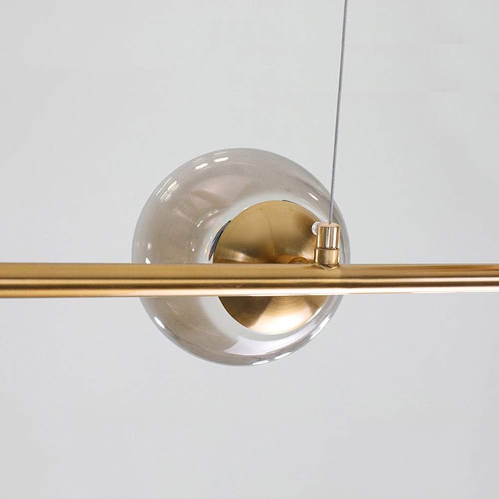 Vintage Glass Ball LED Metal Chandelier Norenza