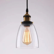 Vintage Glass Shade LED Pendant Light Norenza