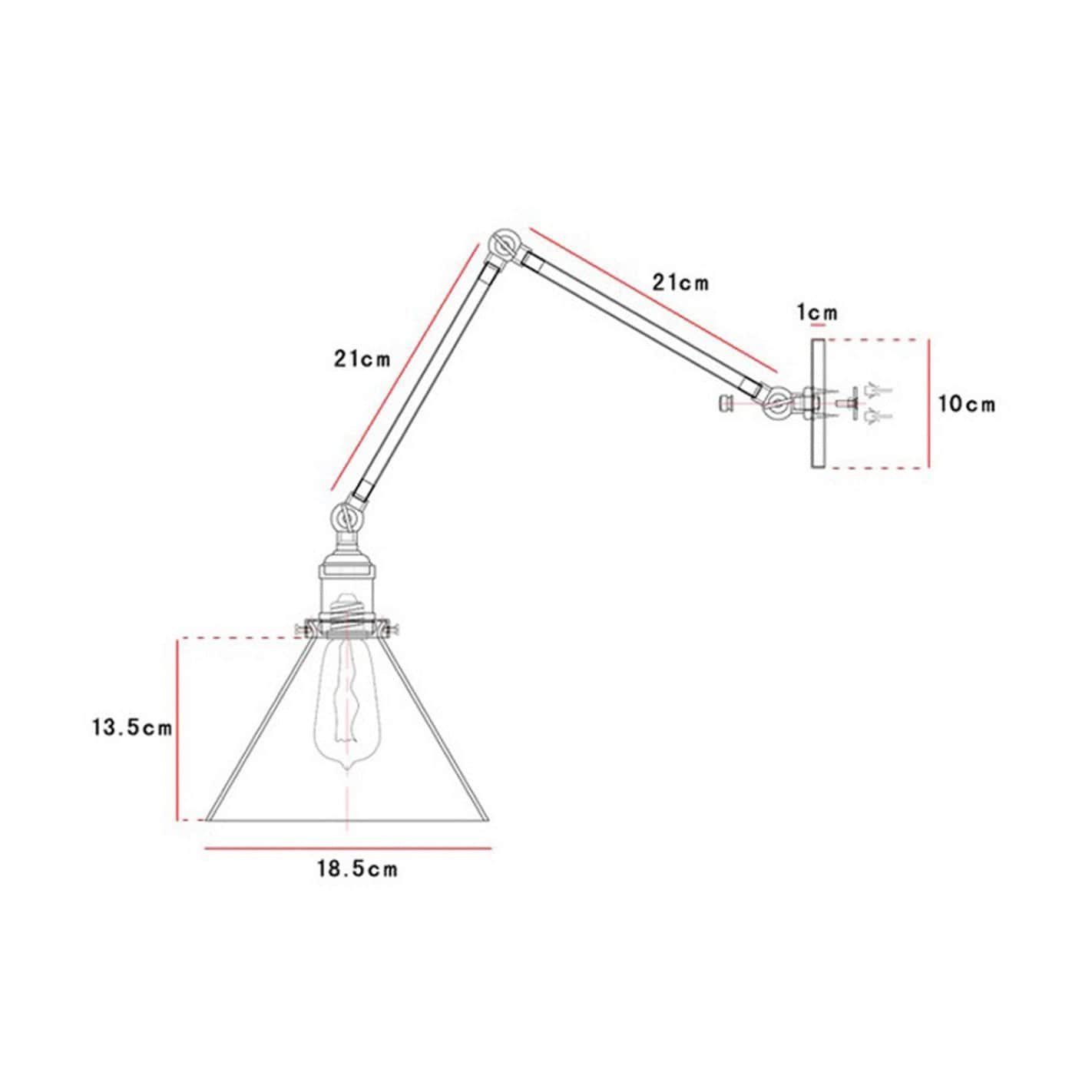 Vintage Loft Wall Sconce Norenza