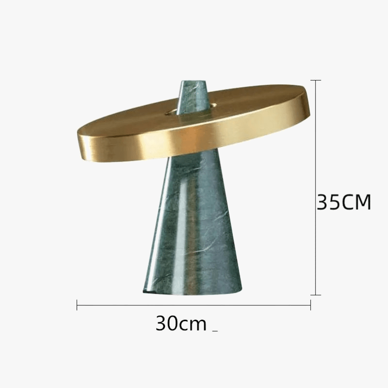 Vintage Marble Desk Lamp - Simple & Creative European Style Norenza