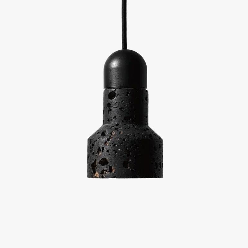 Vintage Minimalist Volcanic Stone Bedside Lamp for Cafe & Bar Norenza
