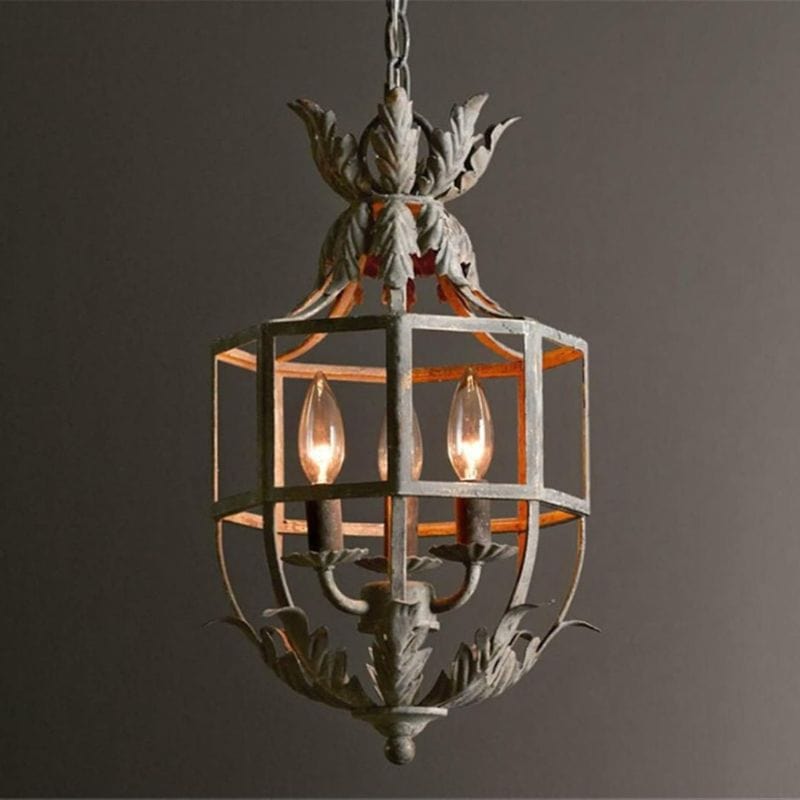 Vintage Nordic Iron Loft Style Pendant Light Norenza