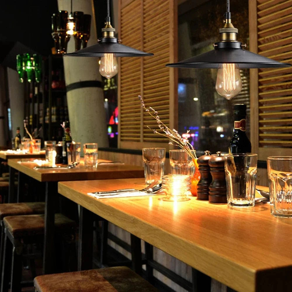 Vintage Retro Edison Loft Indoor Suspension Light Norenza