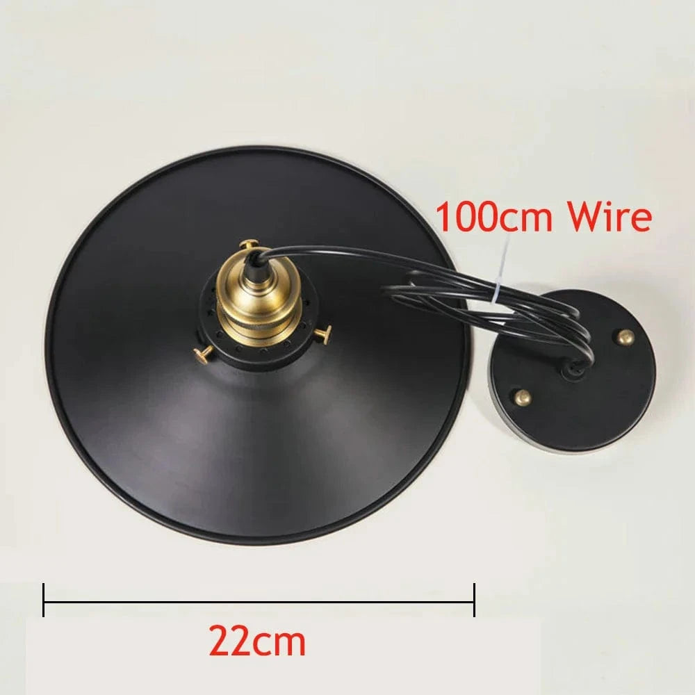 Vintage Retro Edison Loft Indoor Suspension Light Norenza