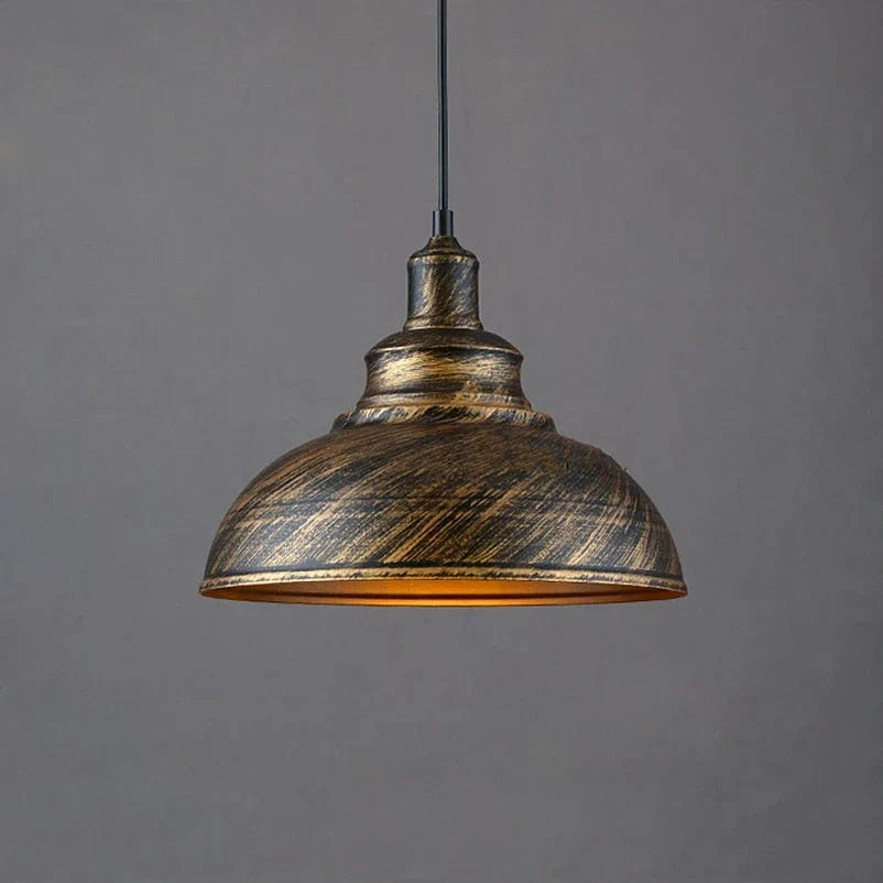 Vintage Retro Loft Light Fixture for Kitchen, Bar & Restaurant Copper Norenza