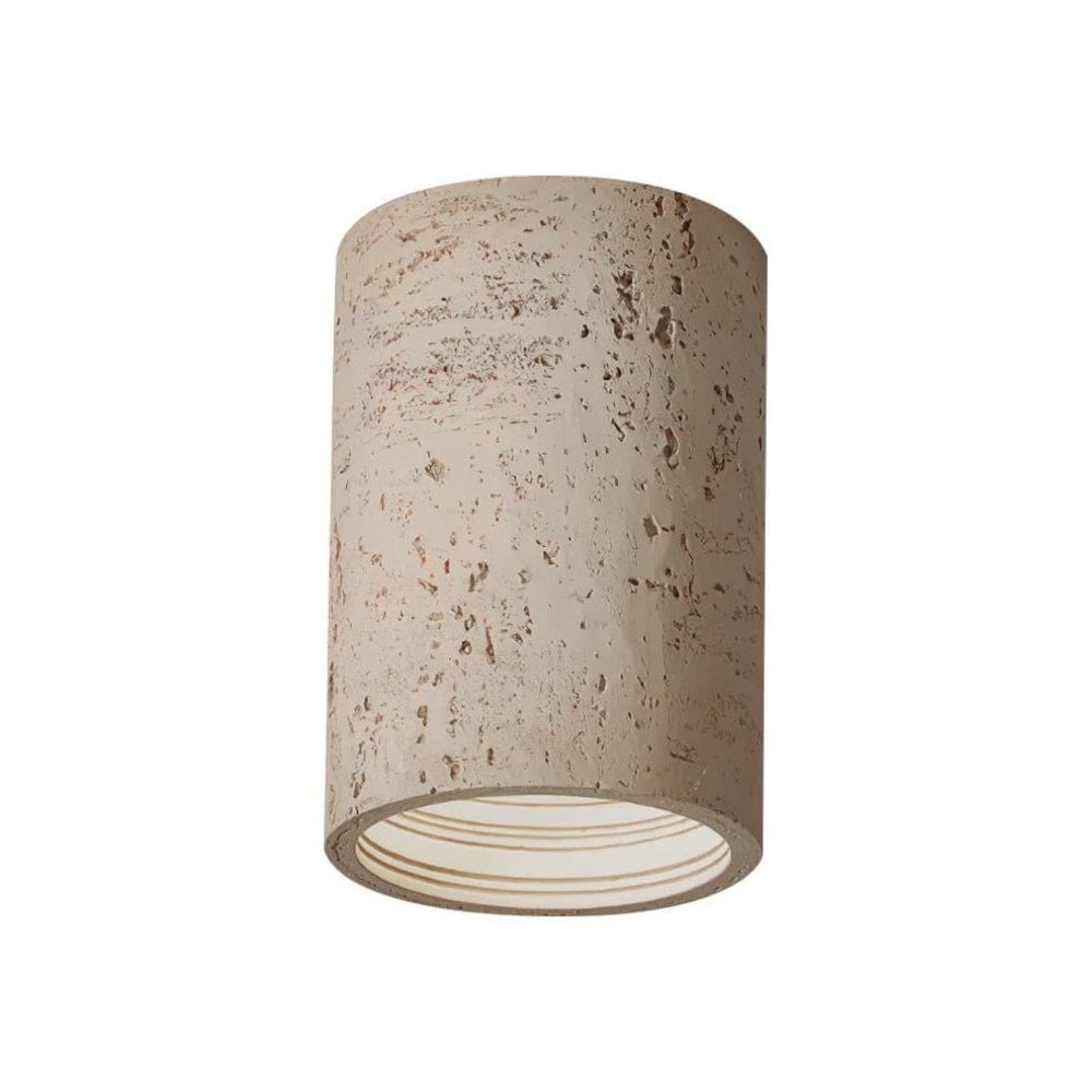 Wabi-Sabi Round LED Surface Mount Downlight - Retro Earthy Color Brown / Large Norenza