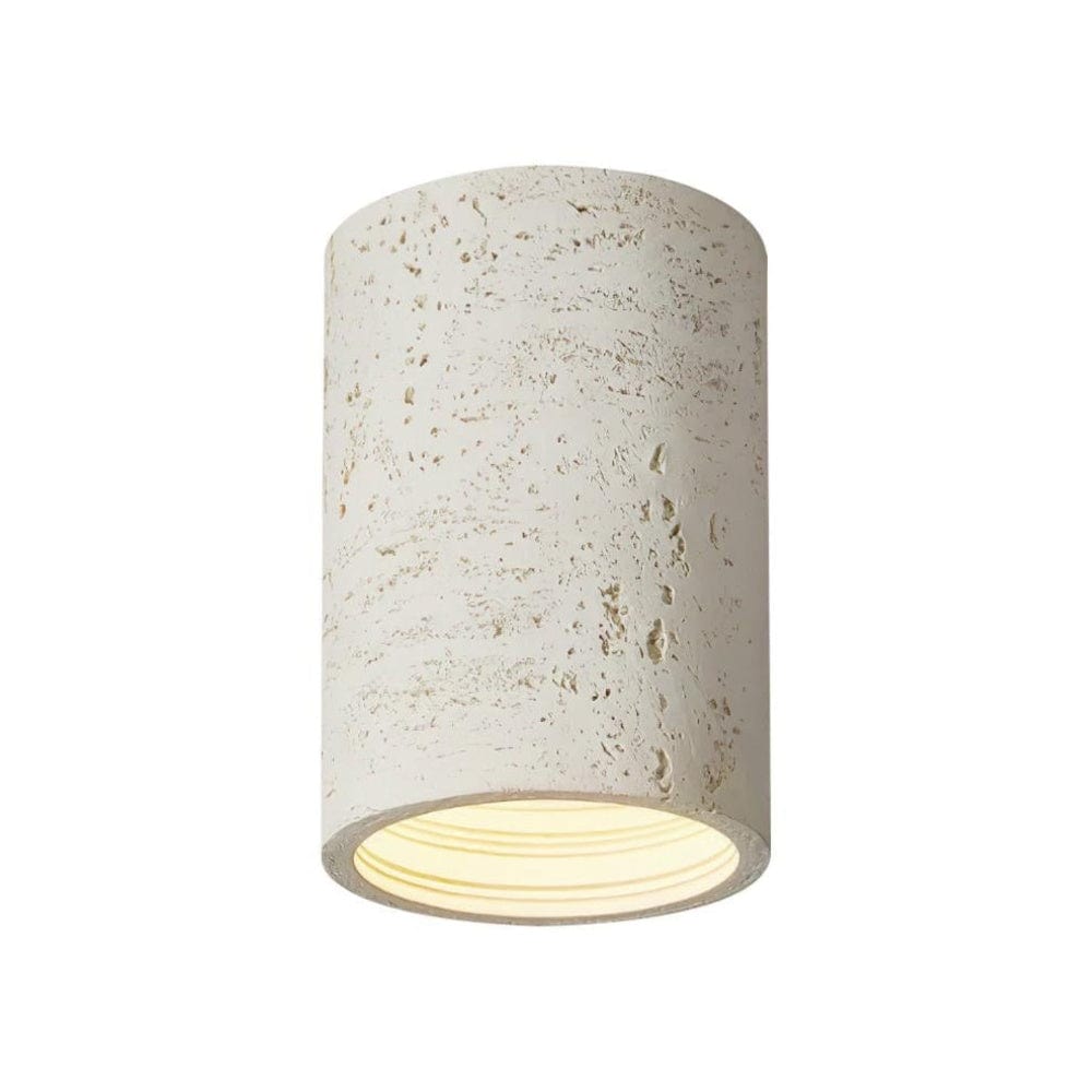 Wabi-Sabi Round LED Surface Mount Downlight - Retro Earthy Color White / Large Norenza