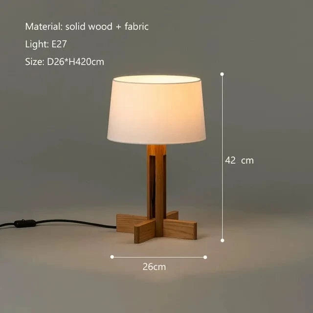 Wabi Sabi Wooden Floor Lamp for Modern Interior Decor Norenza