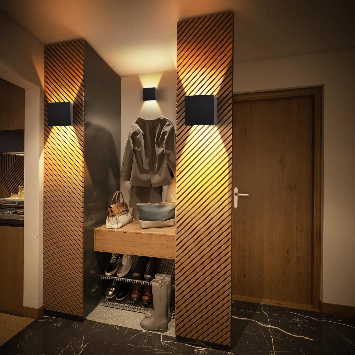 Waterproof LED Wall Sconce for Outdoor and Indoor Use Norenza