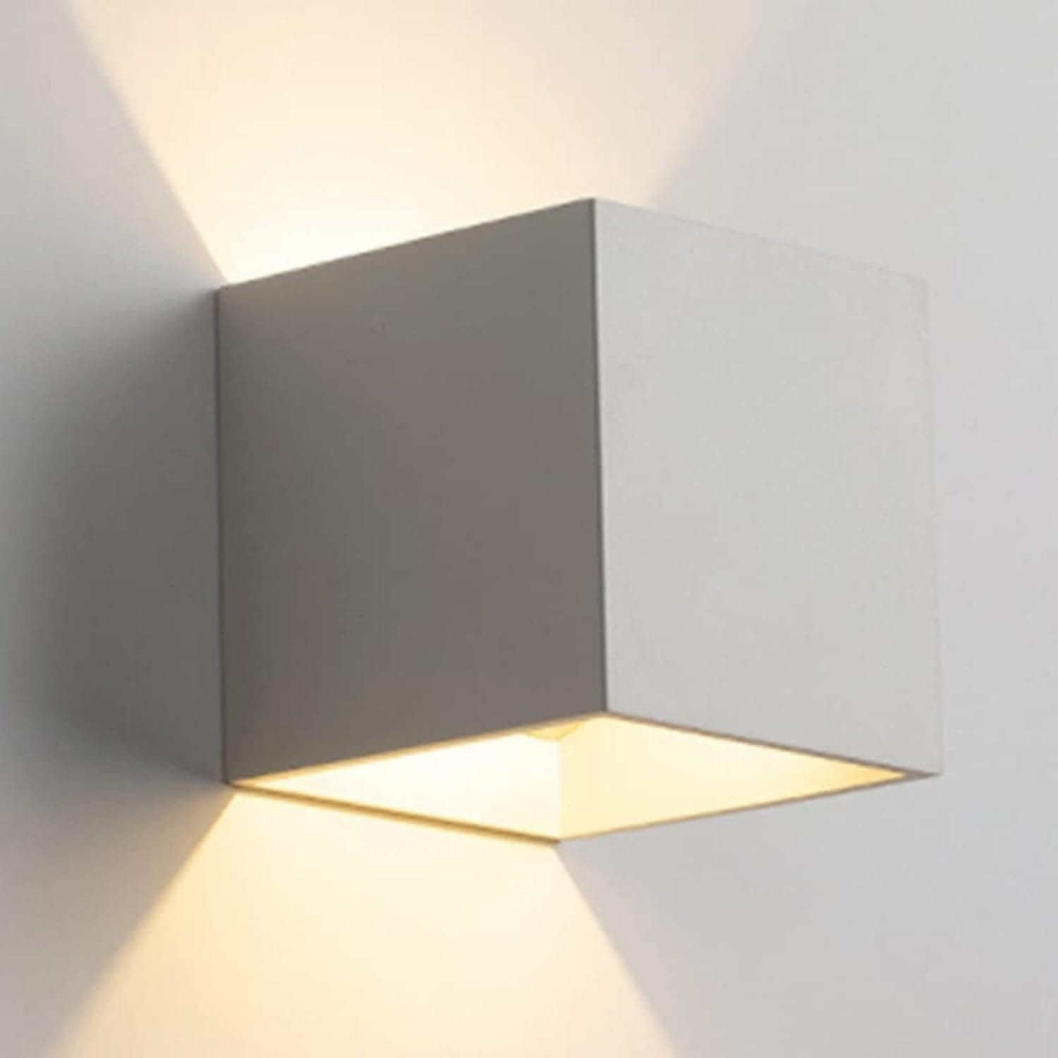 Waterproof LED Wall Sconce for Outdoor and Indoor Use White Norenza