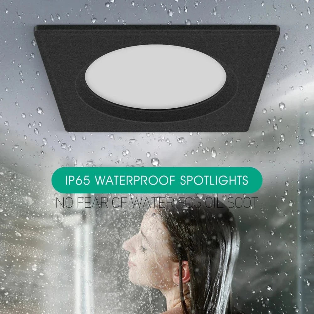 Waterproof Round or Square LED Spot Light for Indoor Use Norenza