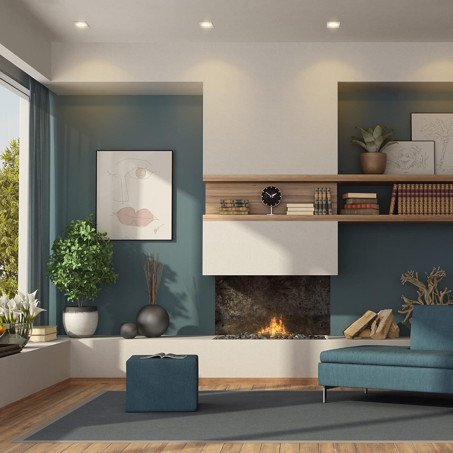 Waterproof Square LED Spot Light (set of 10) Norenza