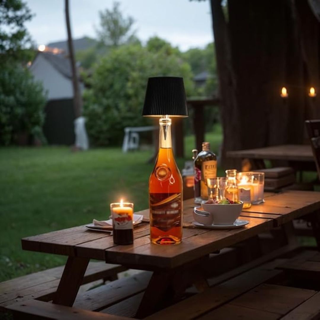 WAVY Bottle Lamp