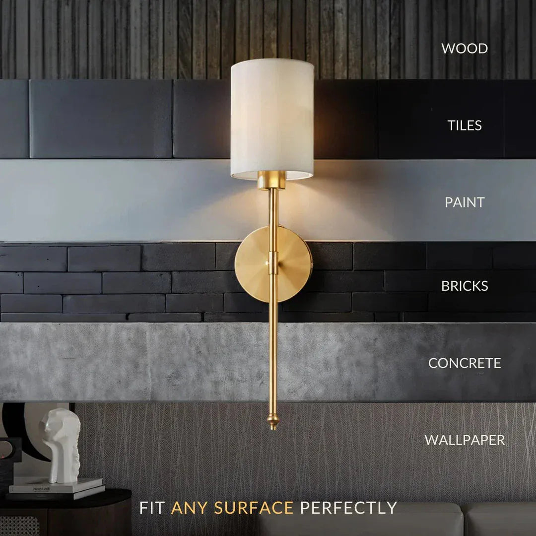 Wireless Cylinder Wall Sconce (SET OF 2) Norenza