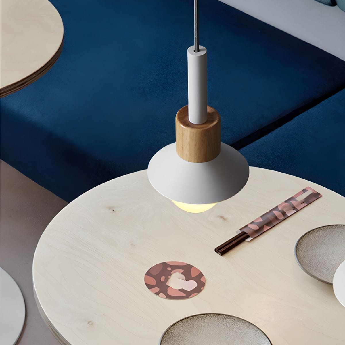 Wood and Metal Suspension Design in Various Shapes Norenza