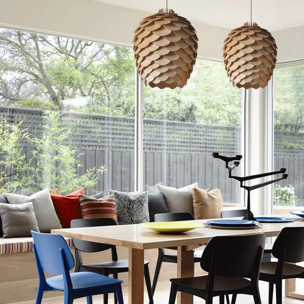 Wooden Flower Suspension Design with Chiba Petals Norenza