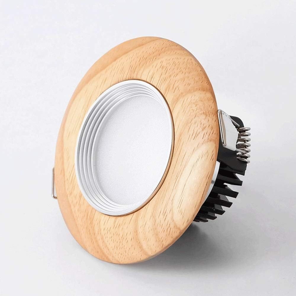 Wooden LED Spot Ceiling Light Norenza