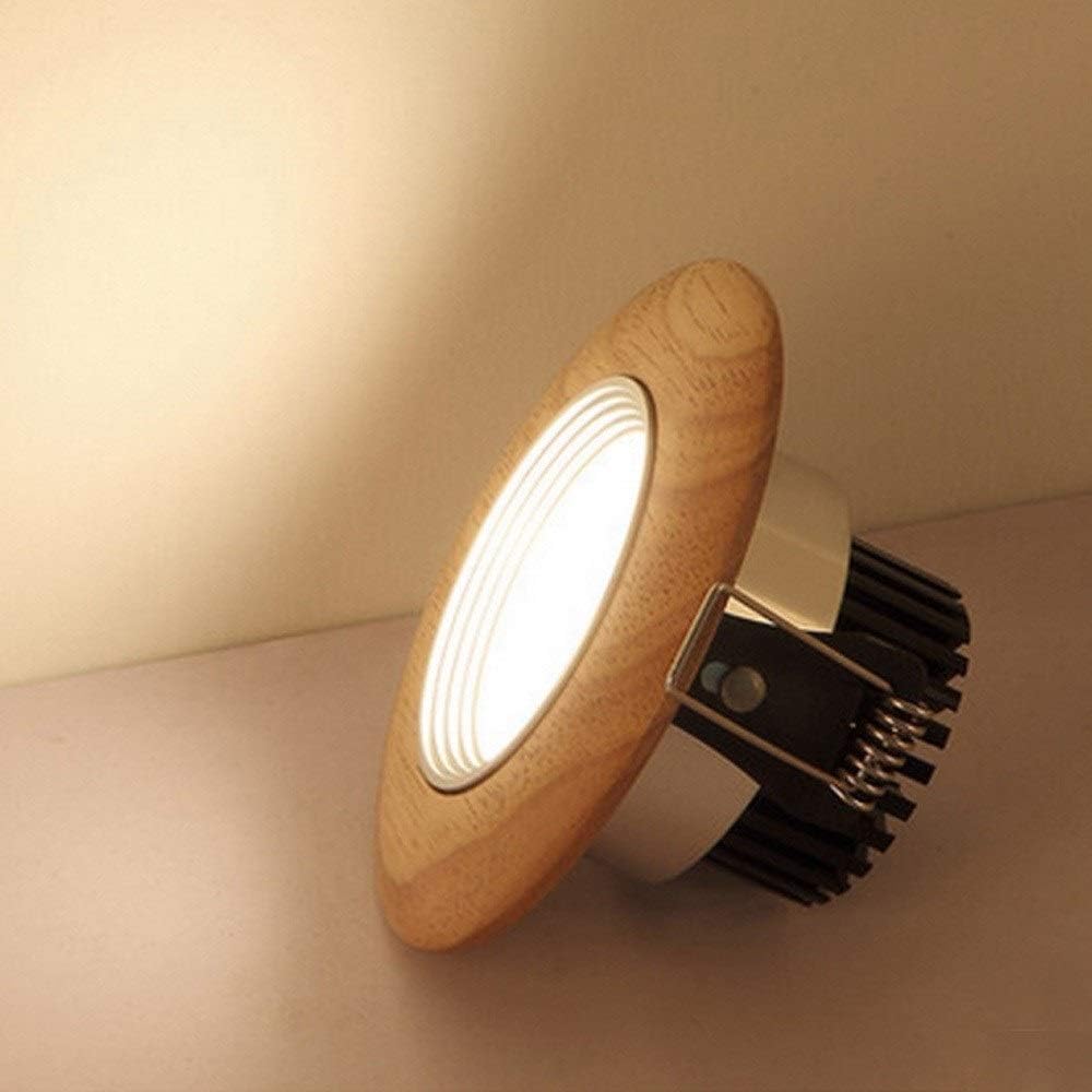Wooden LED Spot Ceiling Light Norenza