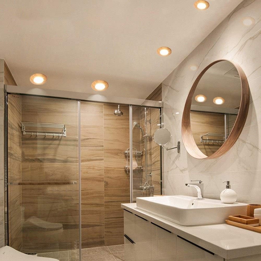 Wooden LED Spot Ceiling Light Norenza