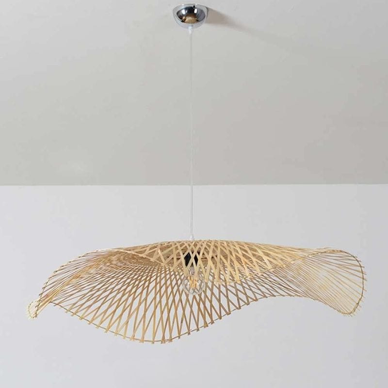 Woven Bamboo Rattan Chandeliers Norenza