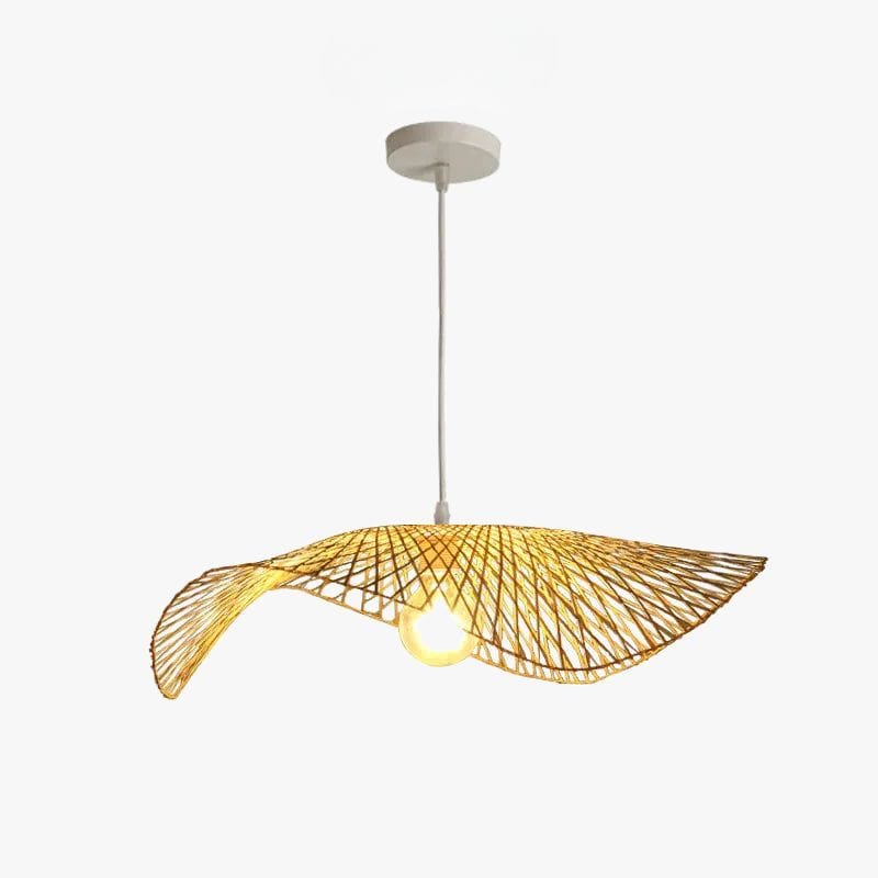 Woven Bamboo Rattan Chandeliers Norenza